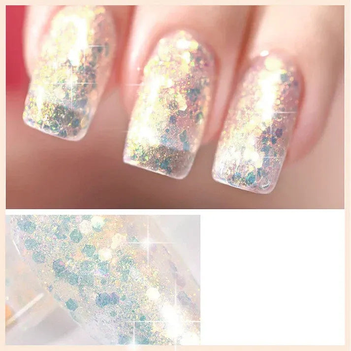 Aaponminimarket Starry Sky Nail Polish Glue