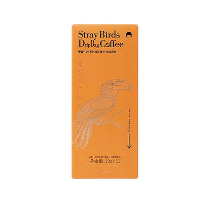 Aaponminimarket Stray Birds Dripbag Italian Black Coffee 210g (21 Bags)
