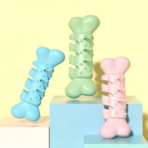 Aaponminimarket Stylish and Durable Pet Dog Bone Teething Toy