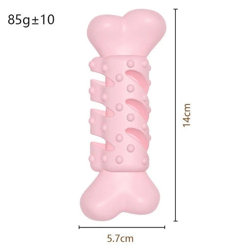 Aaponminimarket Stylish and Durable Pet Dog Bone Teething Toy