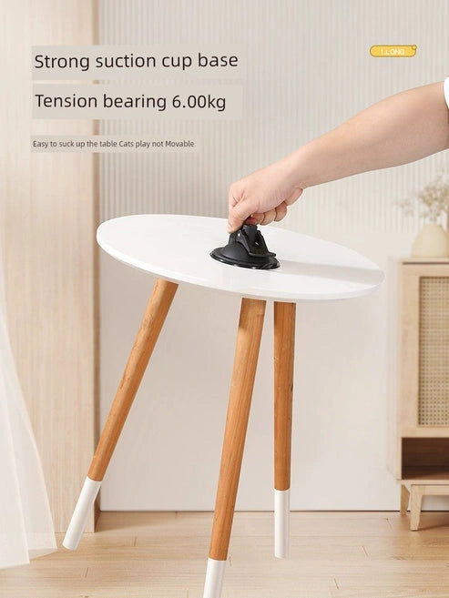 Aaponminimarket Suction Cup Cat Toy: Long Brush Holder