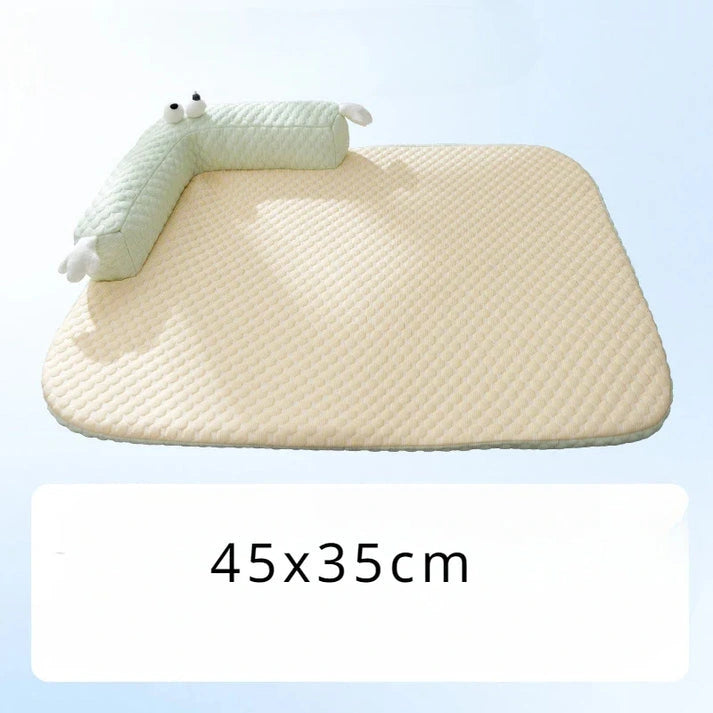 Aaponminimarket Summer Big Eyed Monster Pet Mat