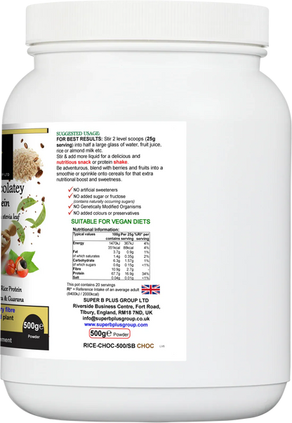 Aaponminimarket Super Chocolatey Rice Protein