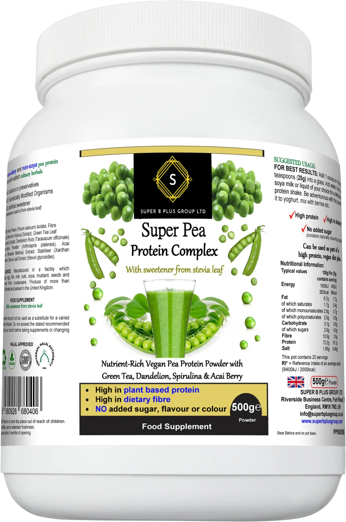 Aaponminimarket Super Pea Protein Complex