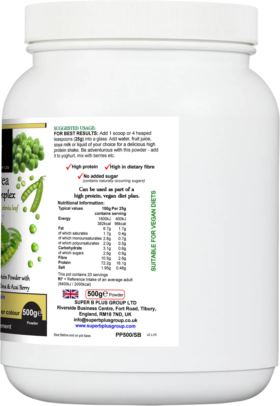 Aaponminimarket Super Pea Protein Complex