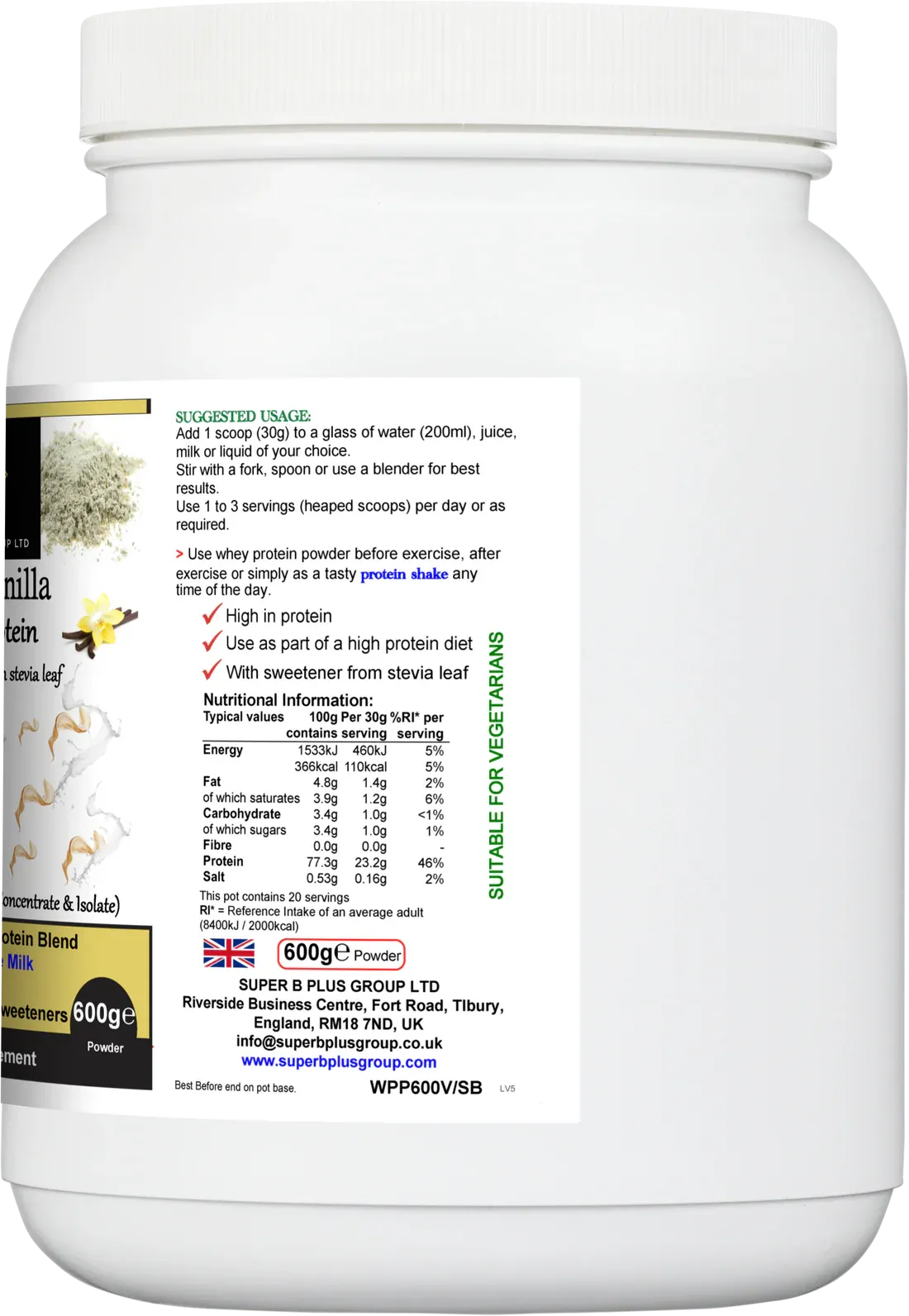Aaponminimarket Super Vanilla Whey Protein