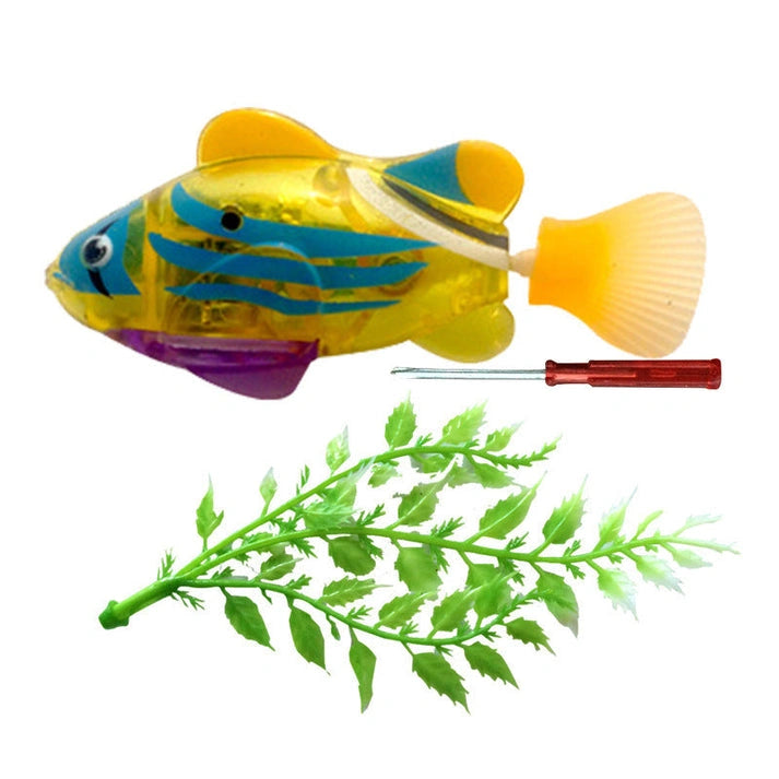 Aaponminimarket Swimming Electronic Pet Fish Toy