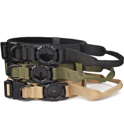 Aaponminimarket Tactical AirTag Dog Collar