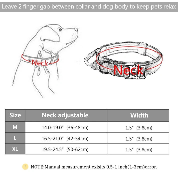 Aaponminimarket Tactical Dog Collar