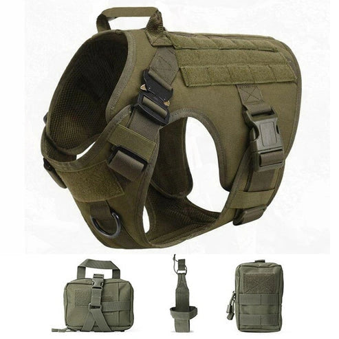 Aaponminimarket Tactical Dog Harness
