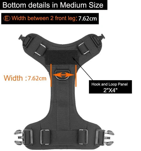 Aaponminimarket Tactical Dog Harness
