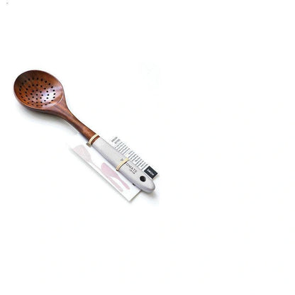 Aaponminimarket Teak Lacquer Kitchen Utensils