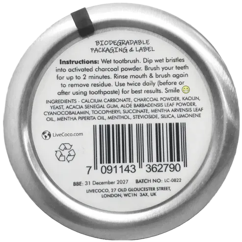 Aaponminimarket Teeth Cleaning Powder with Aloe Vera