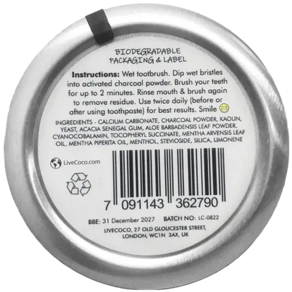 Aaponminimarket Teeth Cleaning Powder with Aloe Vera