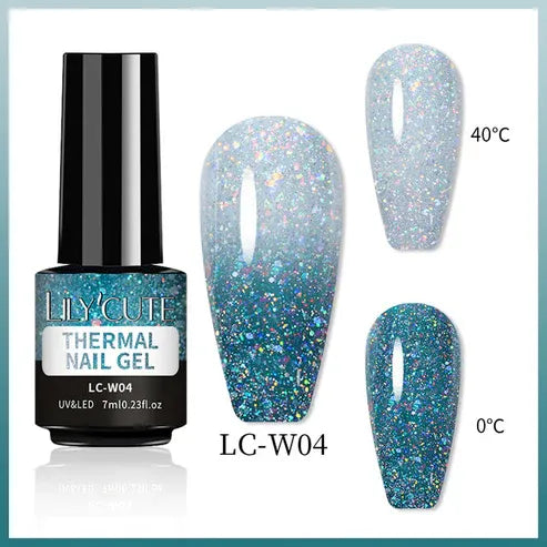 Aaponminimarket Thermal Color Changing Polish