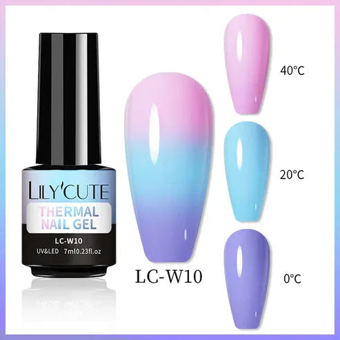 Aaponminimarket Thermal Color Changing Polish