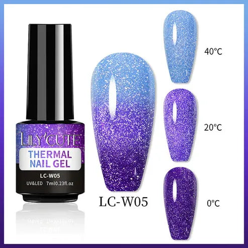 Aaponminimarket Thermal Color Changing Polish