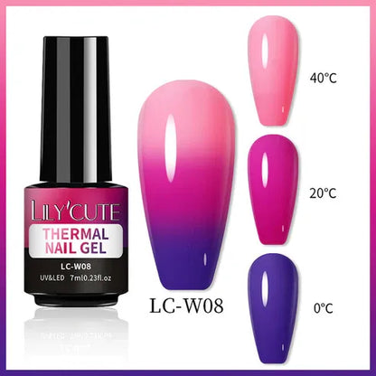 Aaponminimarket Thermal Color Changing Polish