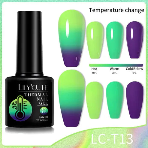 Aaponminimarket Thermal Color Changing Polish