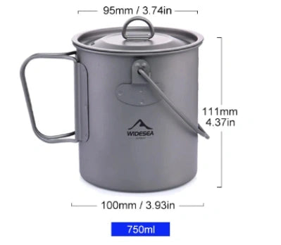 Aaponminimarket Titanium Camping Mug