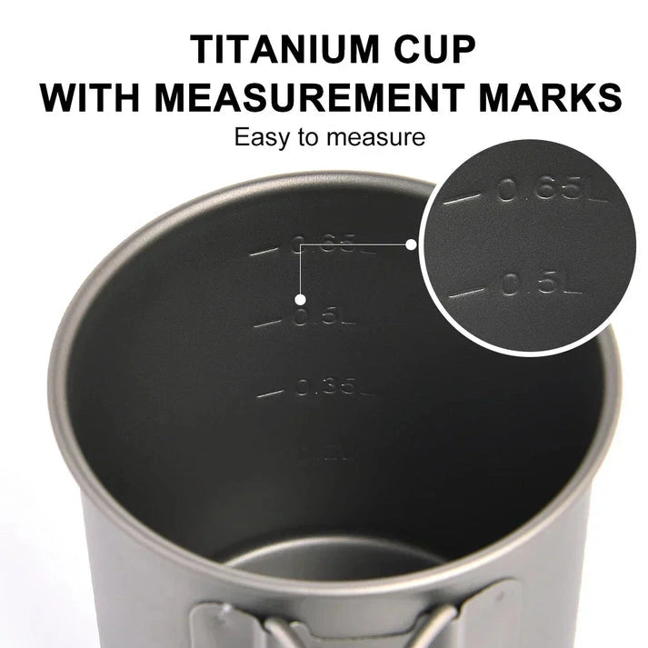 Aaponminimarket Titanium Camping Mug
