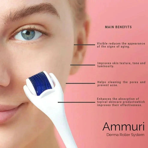 Aaponminimarket Titanium Derma Roller 0.5mm