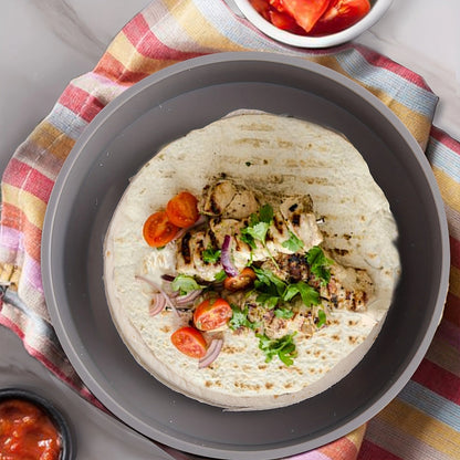 Aaponminimarket Tortilla Warmer Microwave Safe with Lid