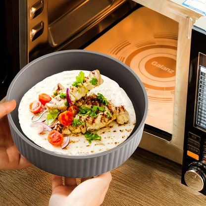 Aaponminimarket Tortilla Warmer Microwave Safe with Lid