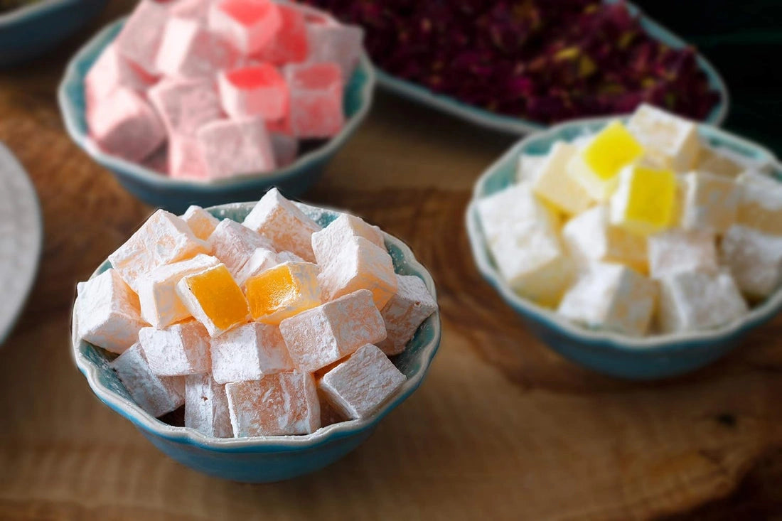 Aaponminimarket Turkish Delight with Orange Flavor 230g