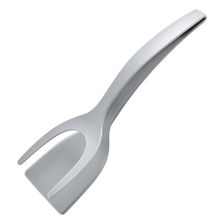 Aaponminimarket Ultimate 2-In-1 Grip and Flip Silicone Spatula Tongs