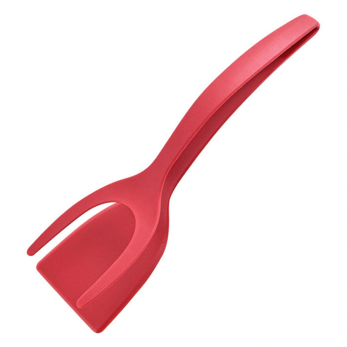 Aaponminimarket Ultimate 2-In-1 Grip and Flip Silicone Spatula Tongs