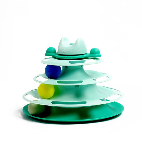 Aaponminimarket Ultimate Space Tower Play Board for Felines