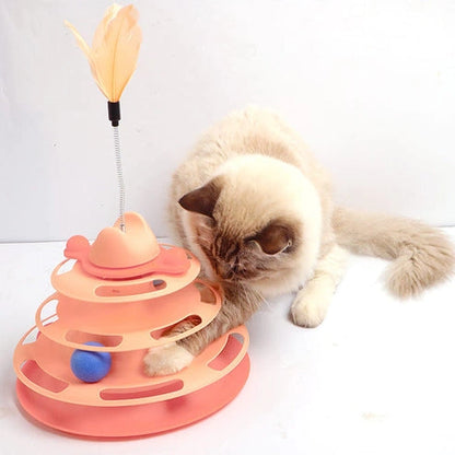 Aaponminimarket Ultimate Space Tower Play Board for Felines