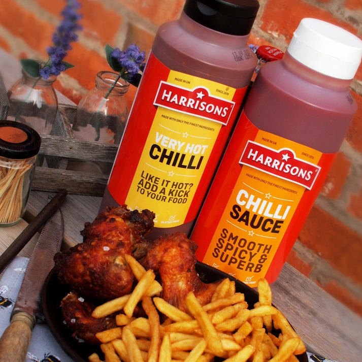 Aaponminimarket Very Hot Chilli Sauce 1 Liter Bottle (Case of 6)