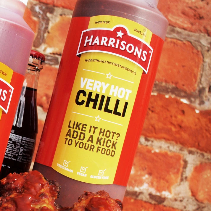 Aaponminimarket Very Hot Chilli Sauce 1 Liter Bottle (Case of 6)