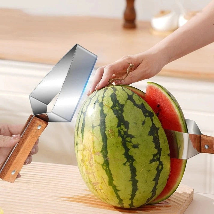 Aaponminimarket Watermelon Slicer - Easy Fruit Cutting Tool for Kitchen