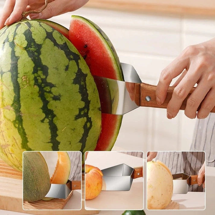 Aaponminimarket Watermelon Slicer - Easy Fruit Cutting Tool for Kitchen