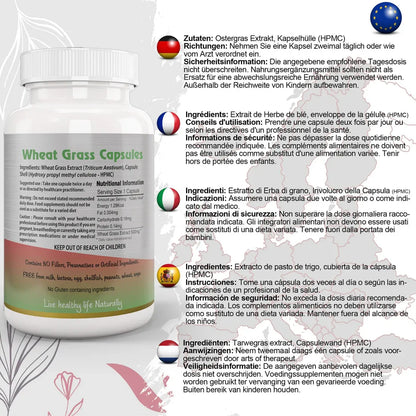 Aaponminimarket Wheat Grass Capsule