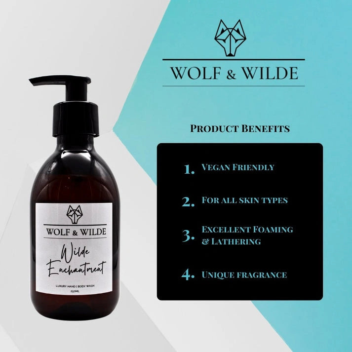 Aaponminimarket Wilde Enchantment Luxury 2 In 1 Liquid Soap