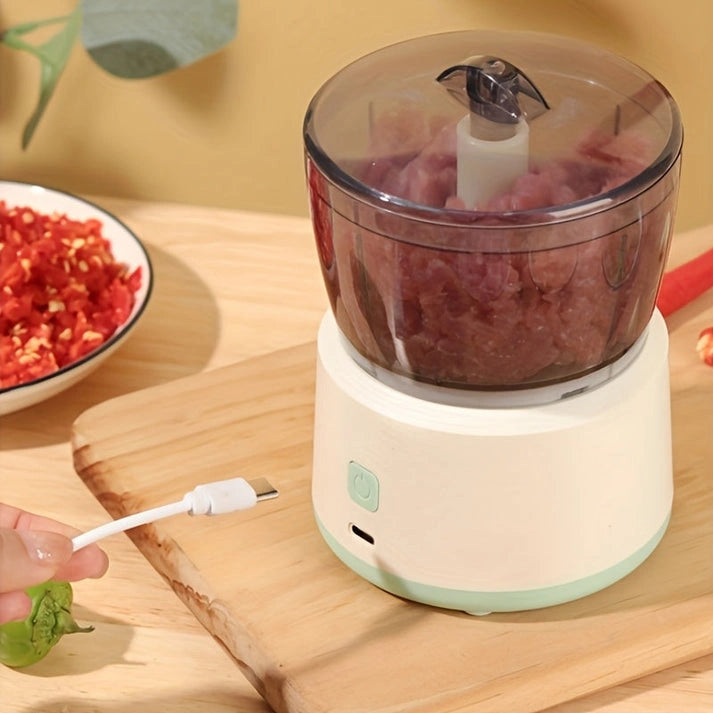 Aaponminimarket Wireless Mini Food Chopper