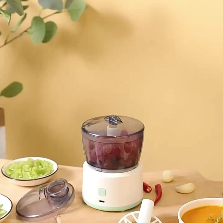 Aaponminimarket Wireless Mini Food Chopper