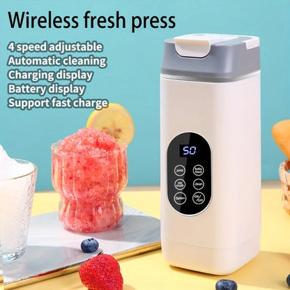 Aaponminimarket Wireless Portable Blender with USB Rechargeable