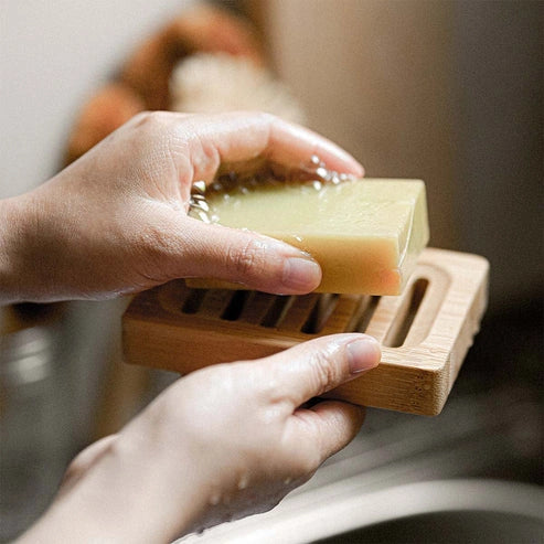 Aaponminimarket Wooden Soap Dish | Eco Bathroom Soap Dishes