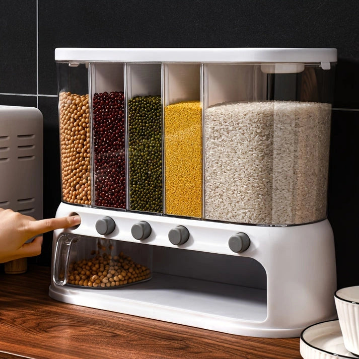 Aapoonminimarket Kitchen Storage Container with Dividers