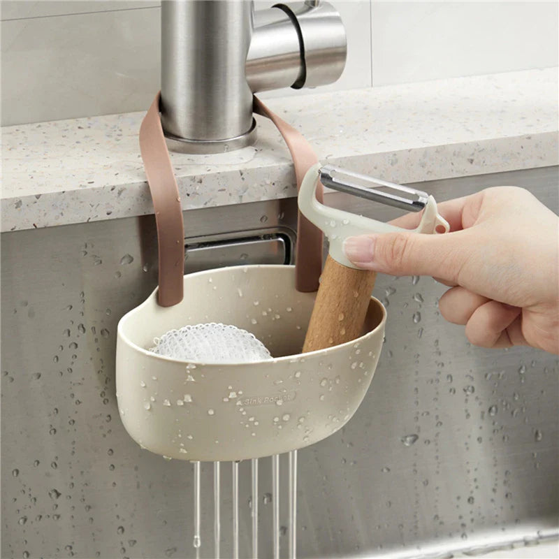 Aapon mini market -Adjustable Kitchen Sink Drain Rack Holder