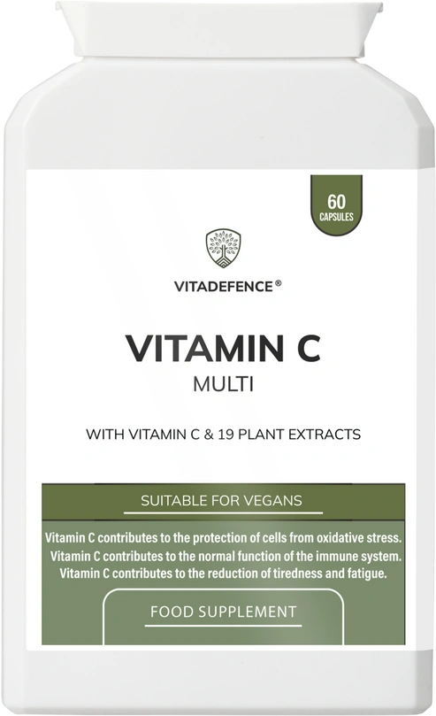 Aaponminimarket Vitamin C Multi | With Botanicals & Minerals – 60 Capsules