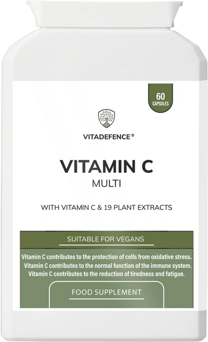 Aaponminimarket Vitamin C Multi | With Botanicals & Minerals – 60 Capsules