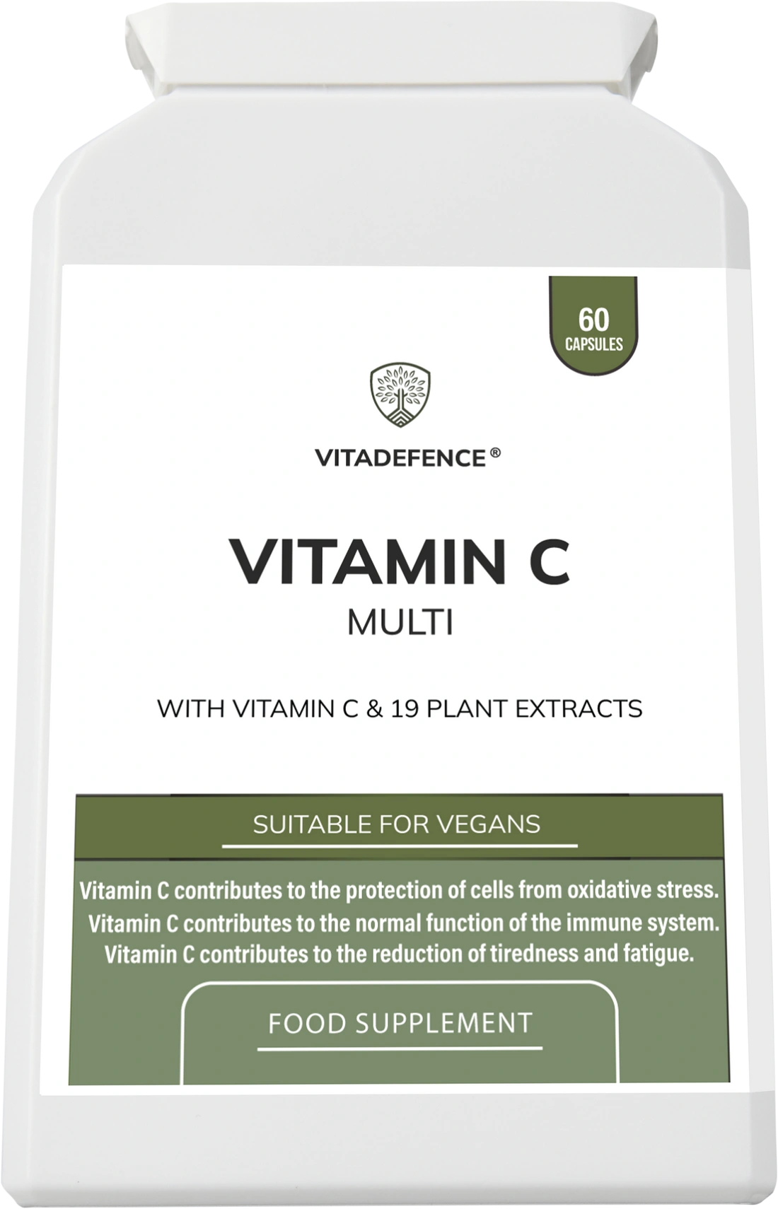 Aaponminimarket Vitamin C Multi | With Botanicals & Minerals – 60 Capsules