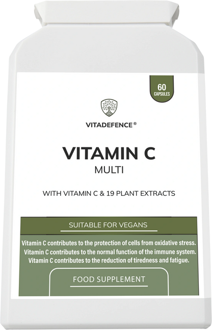 Aaponminimarket Vitamin C Multi | With Botanicals & Minerals – 60 Capsules