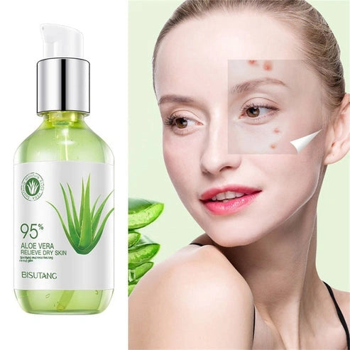 Aaponminimarket Aloe Gel Moisturizing Lotion Facial Cream